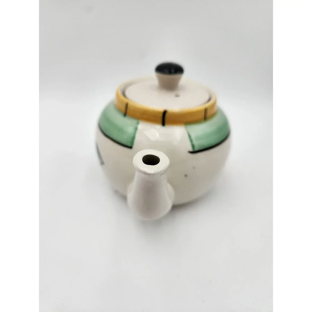 Vintage Decorative Porcelain Teapot Hand Painted Housewares‎ International